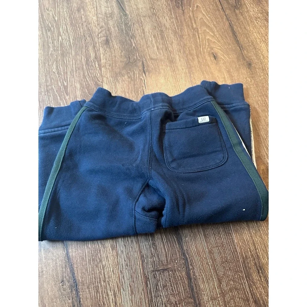 Gap navy blue sweatpants xs track‎ sweats stripe fall